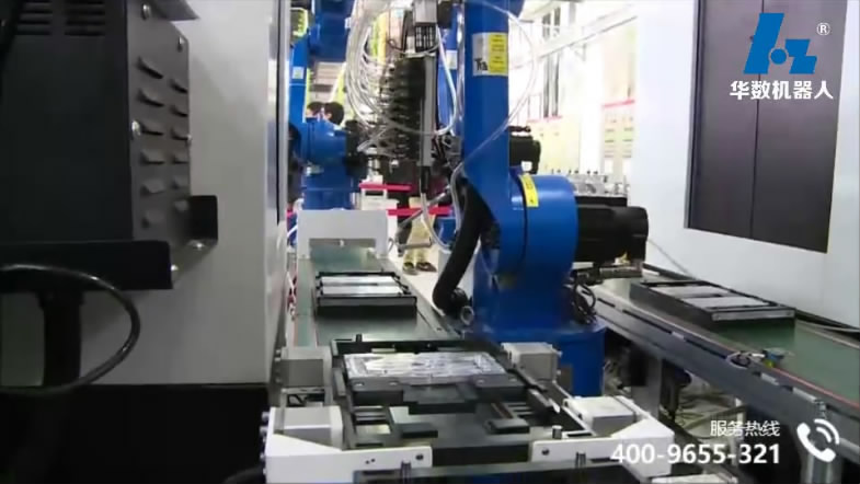 3C智能工厂机床行业（JR612机床机器人）